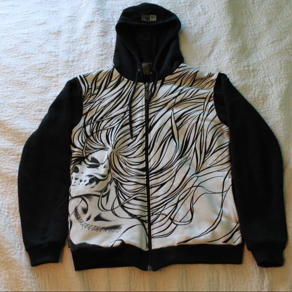 Upper Playground Zip-Up Thermal Hoodie 🤘🏽